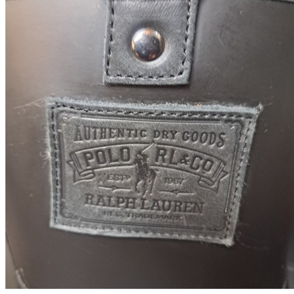 Polo Ralph Lauren Warrington Rain Boots Men's 11D - Black - Picture 2 of 15